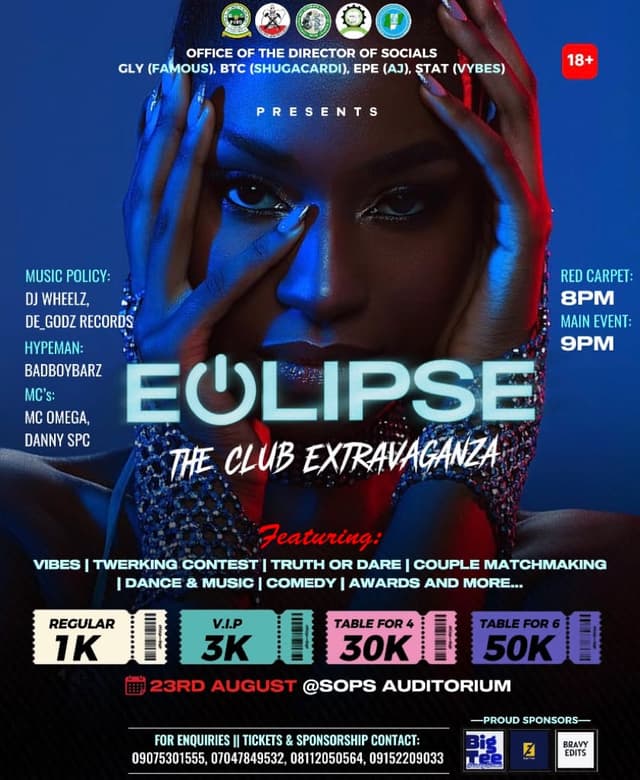 🌘💥 ECLIPSE: THE CLUB EXTRAVAGANZA 💥🌘