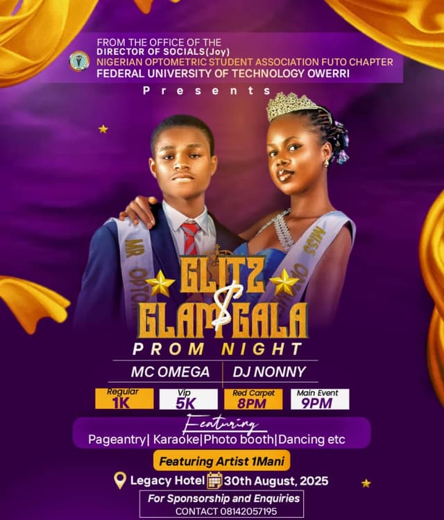 GLITZ AND GLAM GALA PROM NIGHT 💥🔥