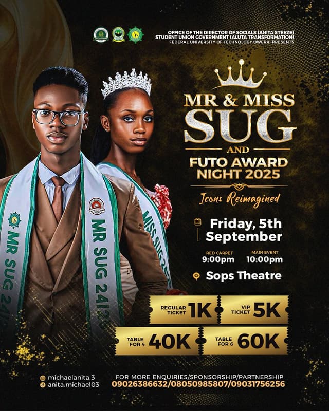 🔥👑 MR & MISS SUG 2025 👑🔥