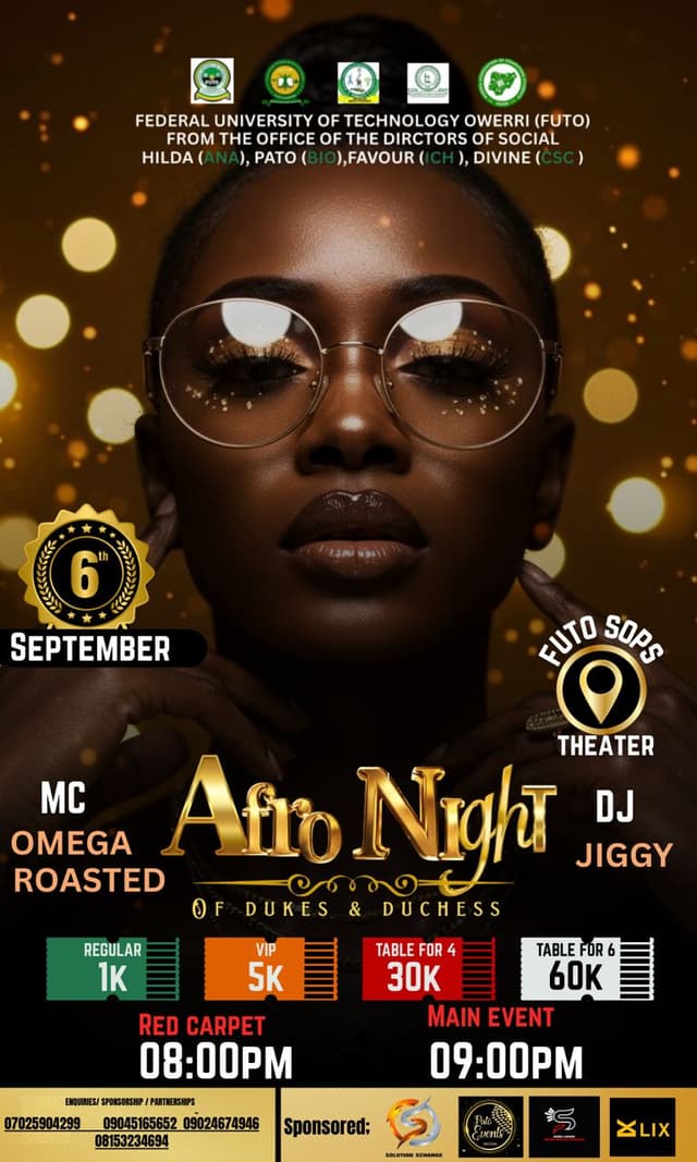 🔥✨ AFRO NIGHT 2025 ✨🔥