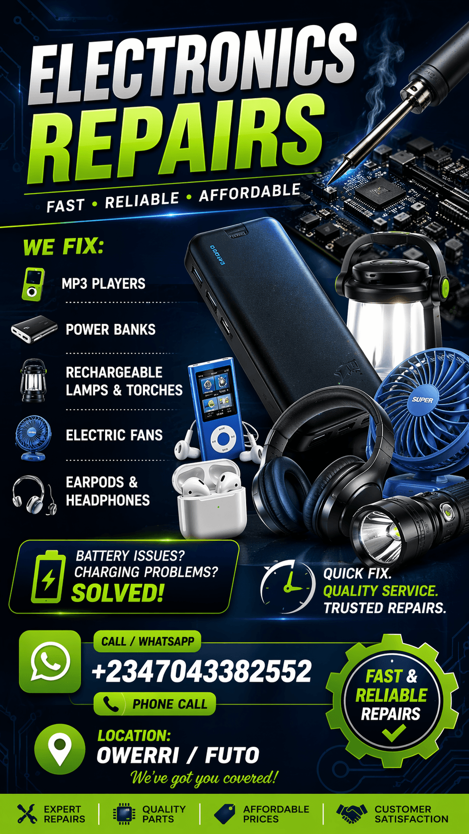 ELECTRONIC REPAIRS - Image 1